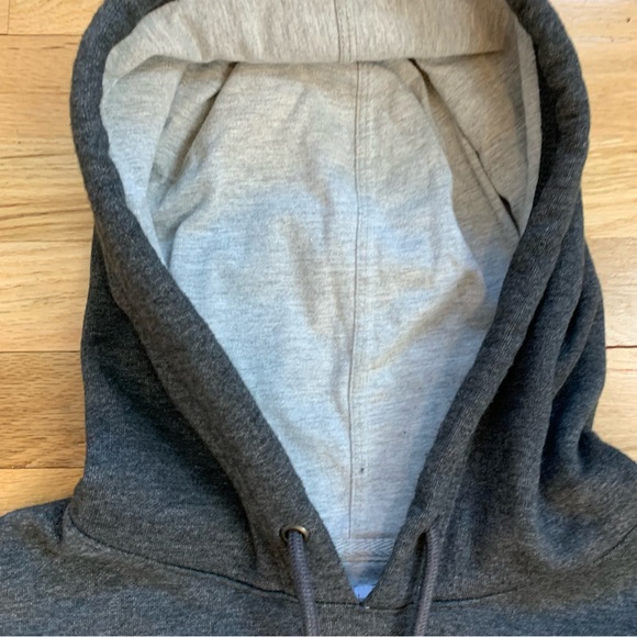 Champion Hooded Sweatshirt Dark Gray Size Large - Picture 2 of 13